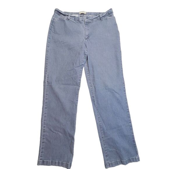 VTG Riders By LEE Jeans Women’s Size 16M Blue‎ Denim Straight Leg W36AP75 - Picture 2 of 11